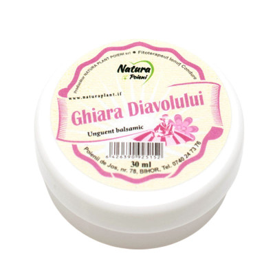 Unguent balsamic cu GHIARA DIAVOLULUI 30 ml