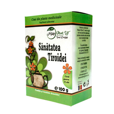 Ceai Sănătatea tiroidei - Natura Plant