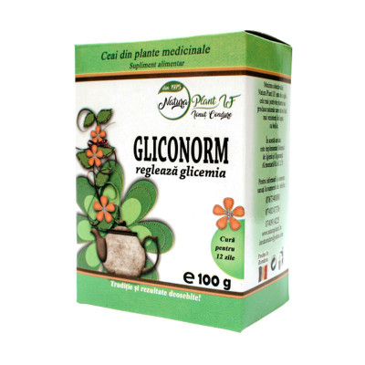 Ceai Gliconorm-diabet - Natura Plant